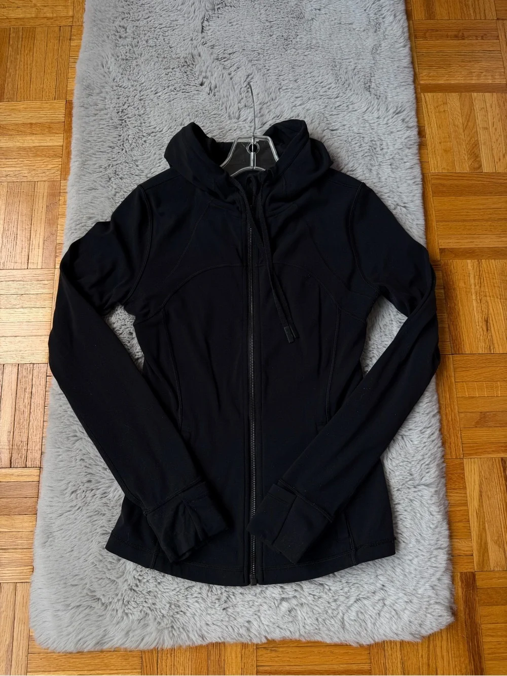 LULULEMON Women's Black Hooded Zip-Up Jacket